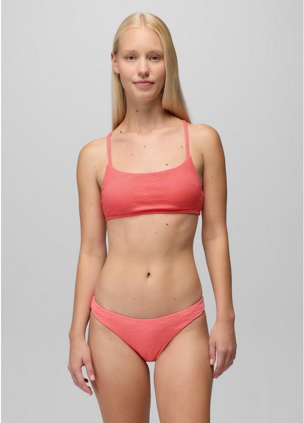 Lahari Sunburst Classic Swim Bottom, Color: Guava Pop, image 5