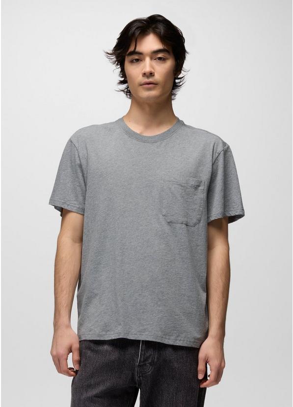 Everyday Pocket Short Sleeve Tee, Color: Medium Heather Grey, image 1