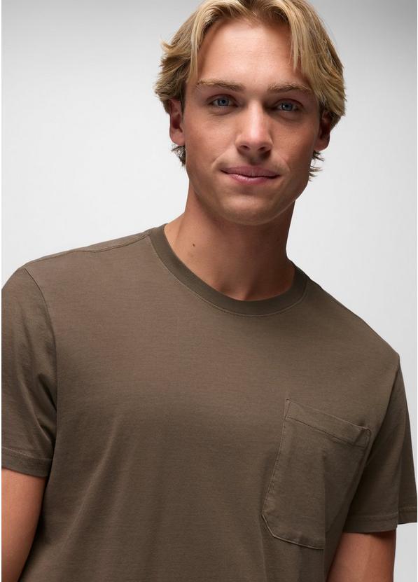 Everyday Relaxed Pocket Tee, Color: Mud, image 3