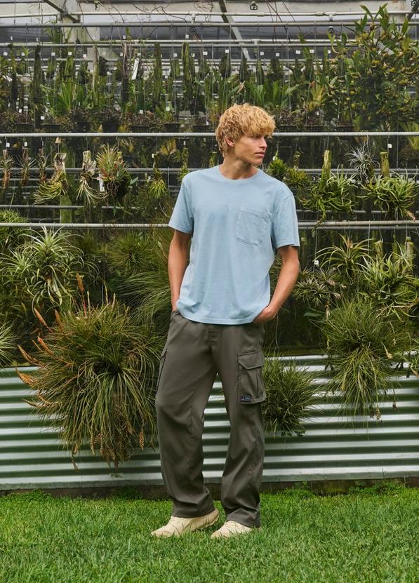 Everyday Relaxed Pocket Tee, Color: Glacier Skies, image 6