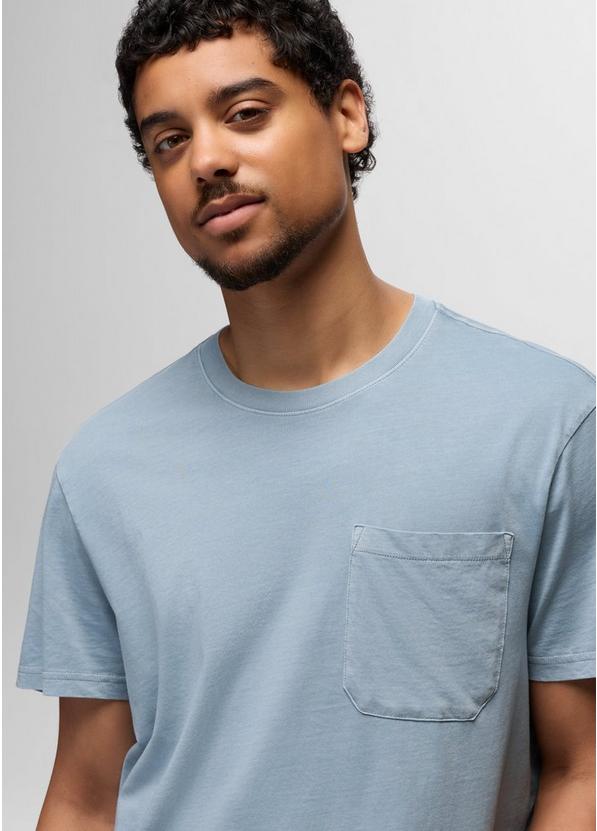 Everyday Relaxed Pocket Tee, Color: Glacier Skies, image 3