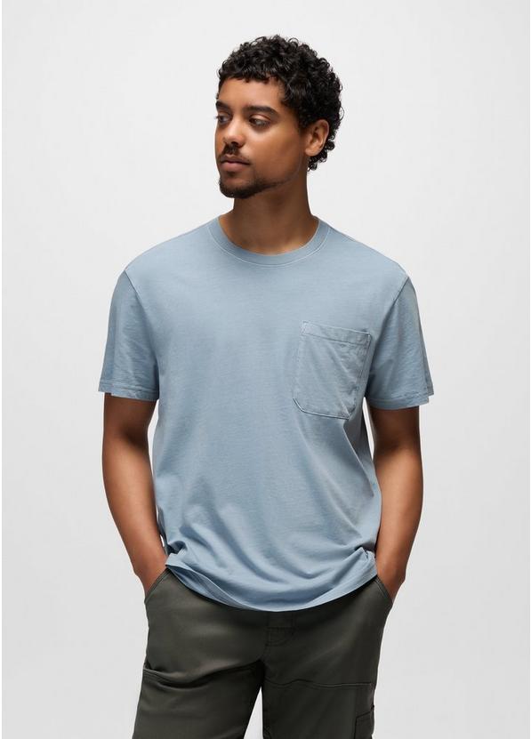 Everyday Relaxed Pocket Tee, Color: Glacier Skies, image 1