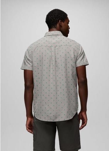 Metador Short Sleeve Shirt, Color: Sterling Palm Trees, image 14