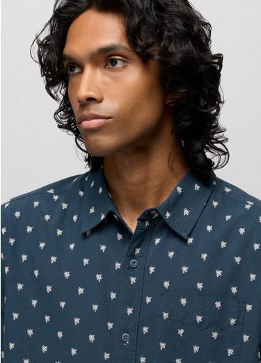 Metador Short Sleeve Shirt, Color: Nautical Palm Trees, image 11