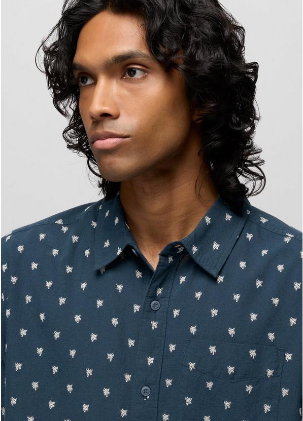 Metador Short Sleeve Shirt, Color: Nautical Palm Trees, image 3