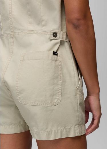 Suton Romper, Color: Beach Pebble, image 8