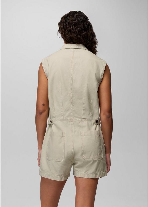 Suton Romper, Color: Beach Pebble, image 2