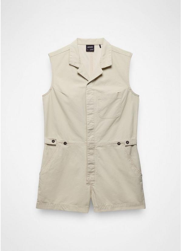 Suton Romper, Color: Beach Pebble, image 8