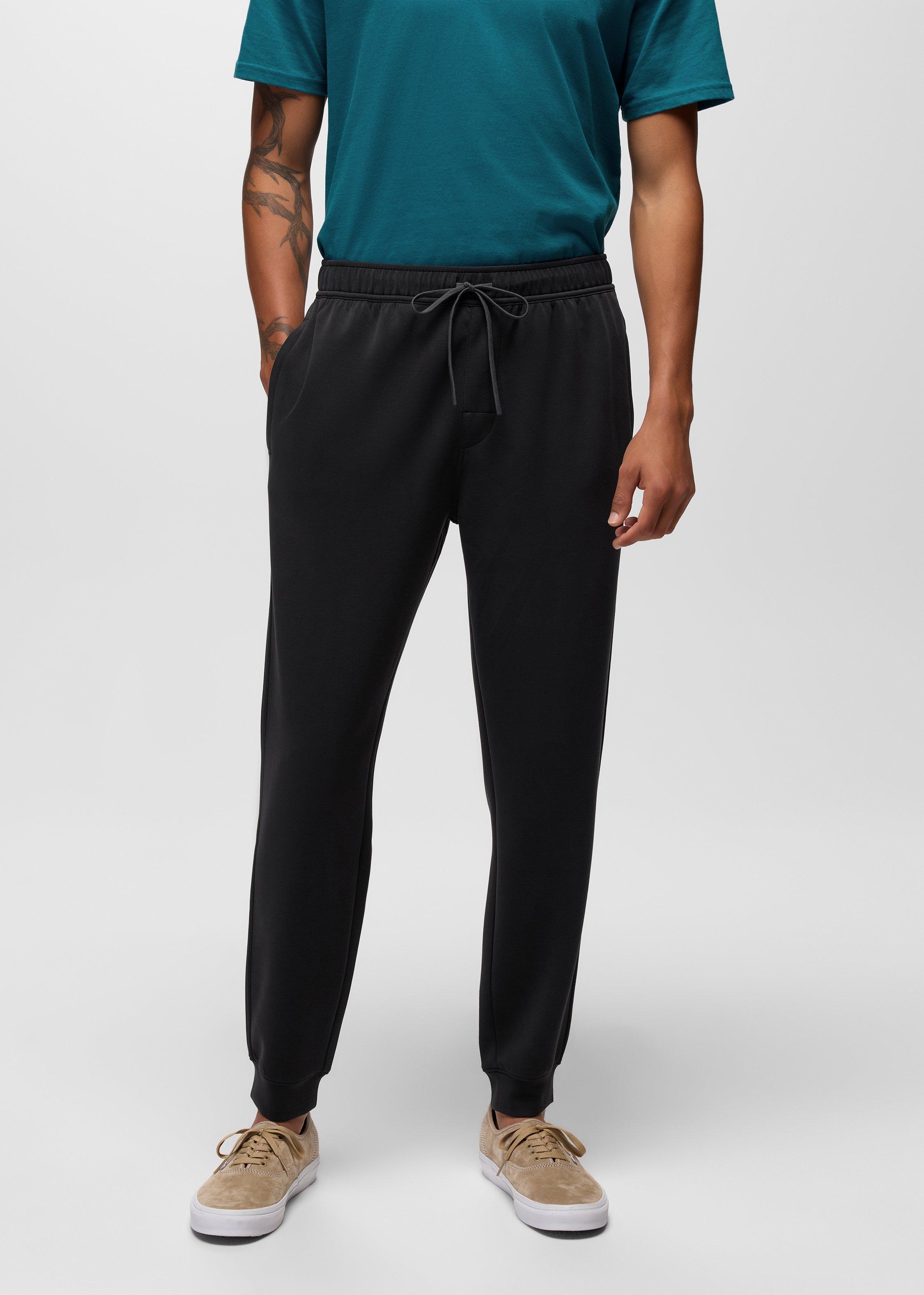 Mens prAna Shea Soft Jogger - Black