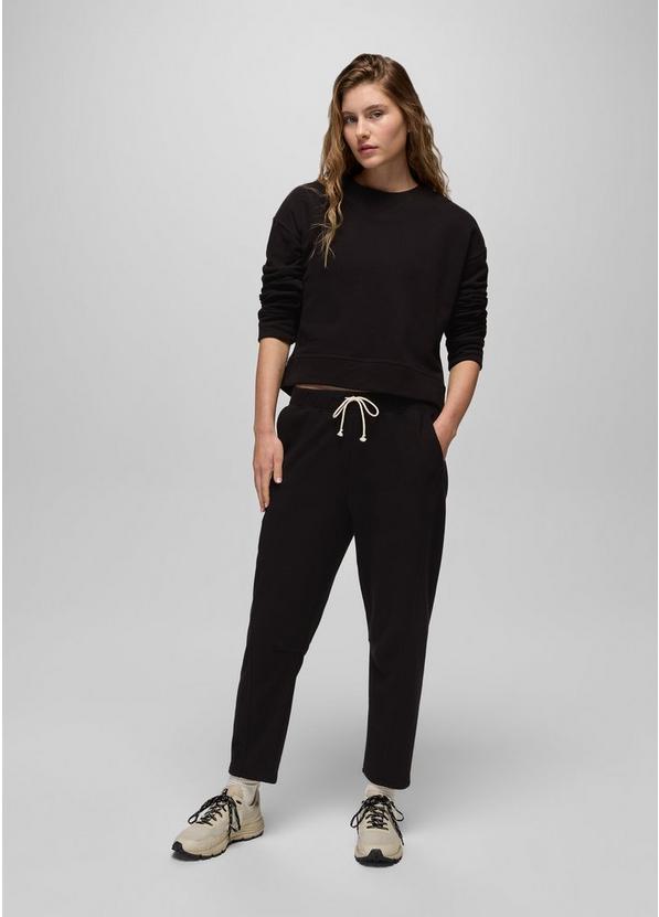 DreamTerry Crew Sweatshirt, Color: Black, image 5