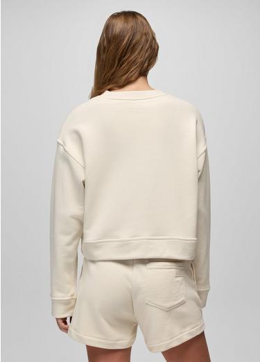 DreamTerry Crew Sweatshirt, Color: Beach Pebble, image 2