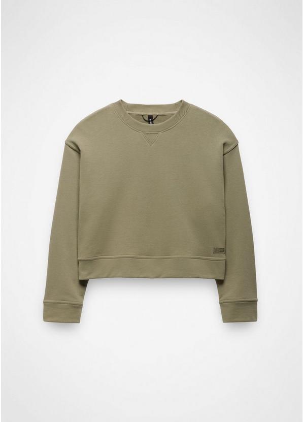 DreamTerry Crew Sweatshirt, Color: Sage, image 6