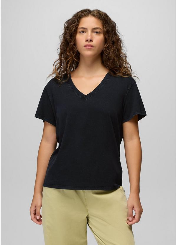 Everyday V-Neck Tee, Color: Black, image 1
