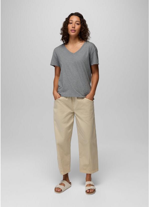 Everyday V-Neck Tee, Color: Medium Heather Grey, image 5