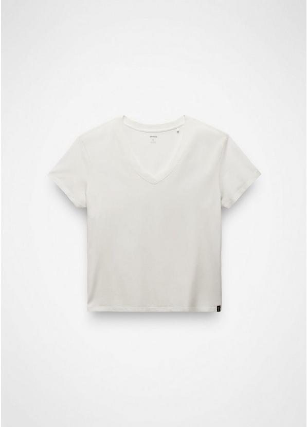 Everyday V-Neck Tee, Color: Soft White, image 6