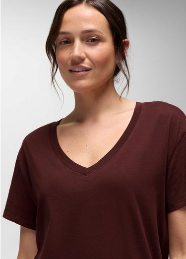 Everyday V-Neck Tee, Color: Cacao, image 31