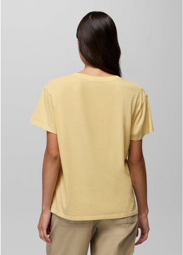 Everyday V-Neck Tee, Color: Vanilla Bean, image 2