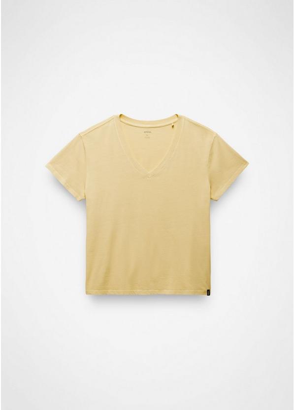 Everyday V-Neck Tee, Color: Vanilla Bean, image 5