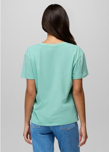 Everyday V-Neck Tee, Color: Sea Glass, image 2