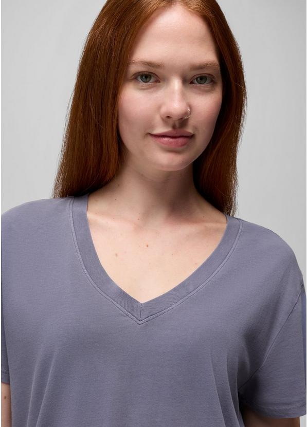 Everyday V-Neck Tee, Color: Taro, image 3