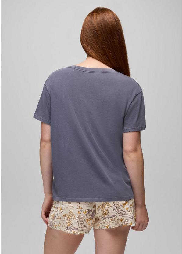 Everyday V-Neck Tee, Color: Taro, image 2