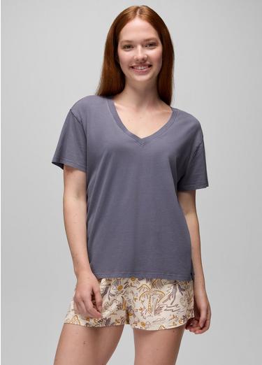 Everyday V-Neck Tee, Color: Taro, image 17