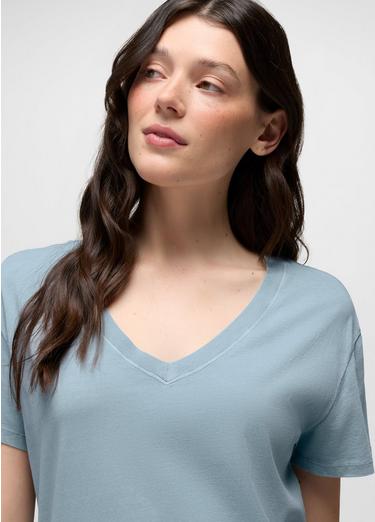 Everyday V-Neck Tee, Color: Glacier Skies, image 23