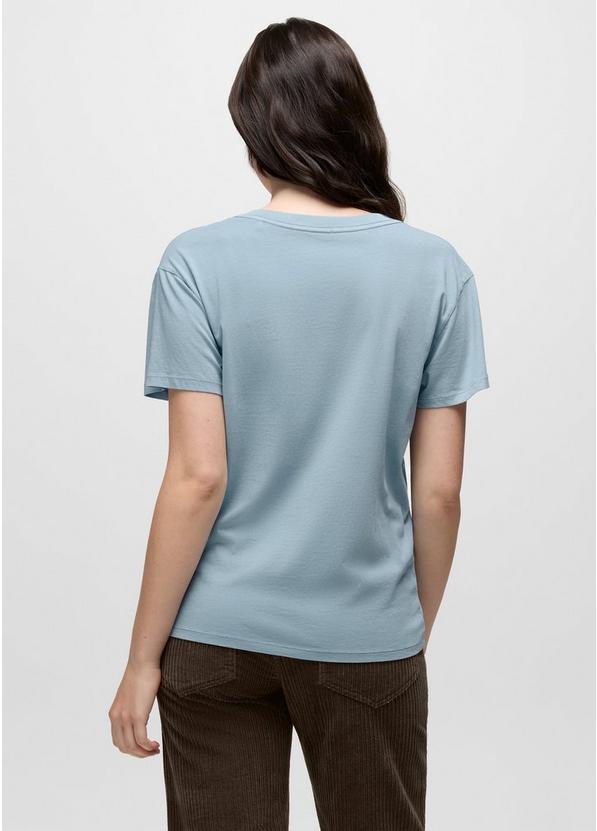 Everyday V-Neck Tee, Color: Glacier Skies, image 2