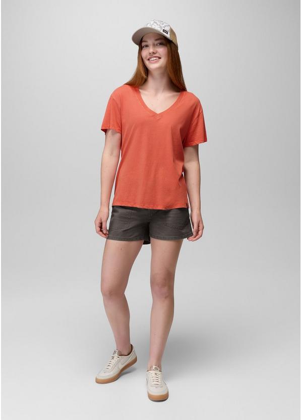 Everyday V-Neck Tee, Color: Lychee, image 4