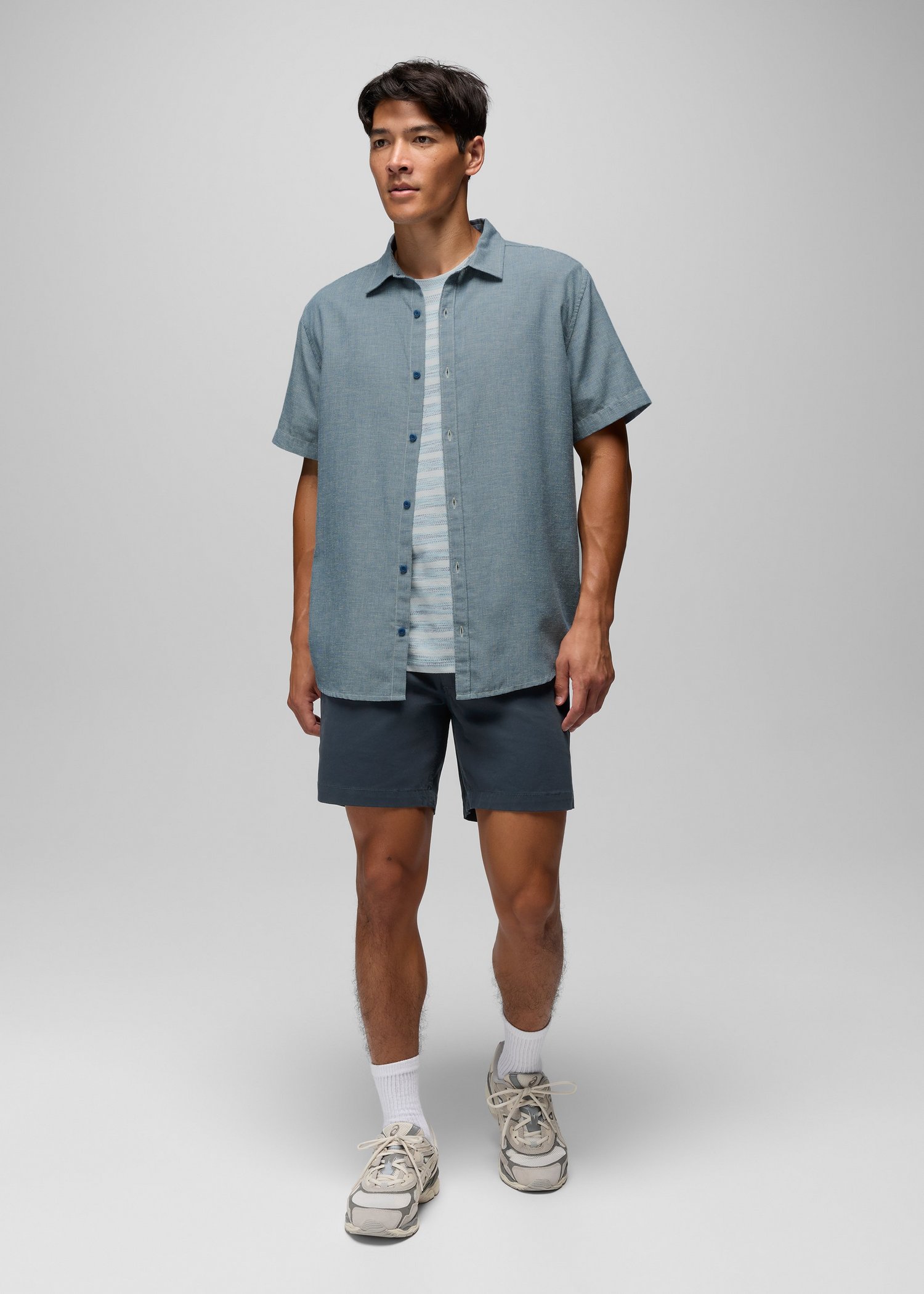 Mens prAna Tecolote Chino Short - Nautical