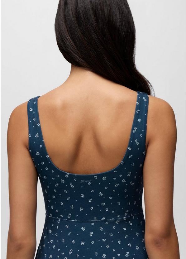 Corrinne Dress, Color: Bluff Blue Spring Fling, image 4