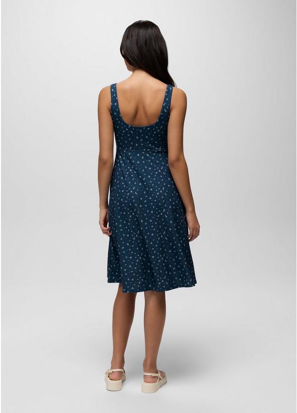 Corrinne Dress, Color: Bluff Blue Spring Fling, image 2