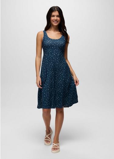 Corrinne Dress, Color: Bluff Blue Spring Fling, image 21