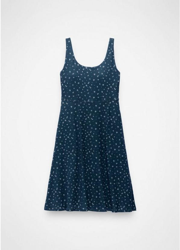 Corrinne Dress, Color: Bluff Blue Spring Fling, image 8