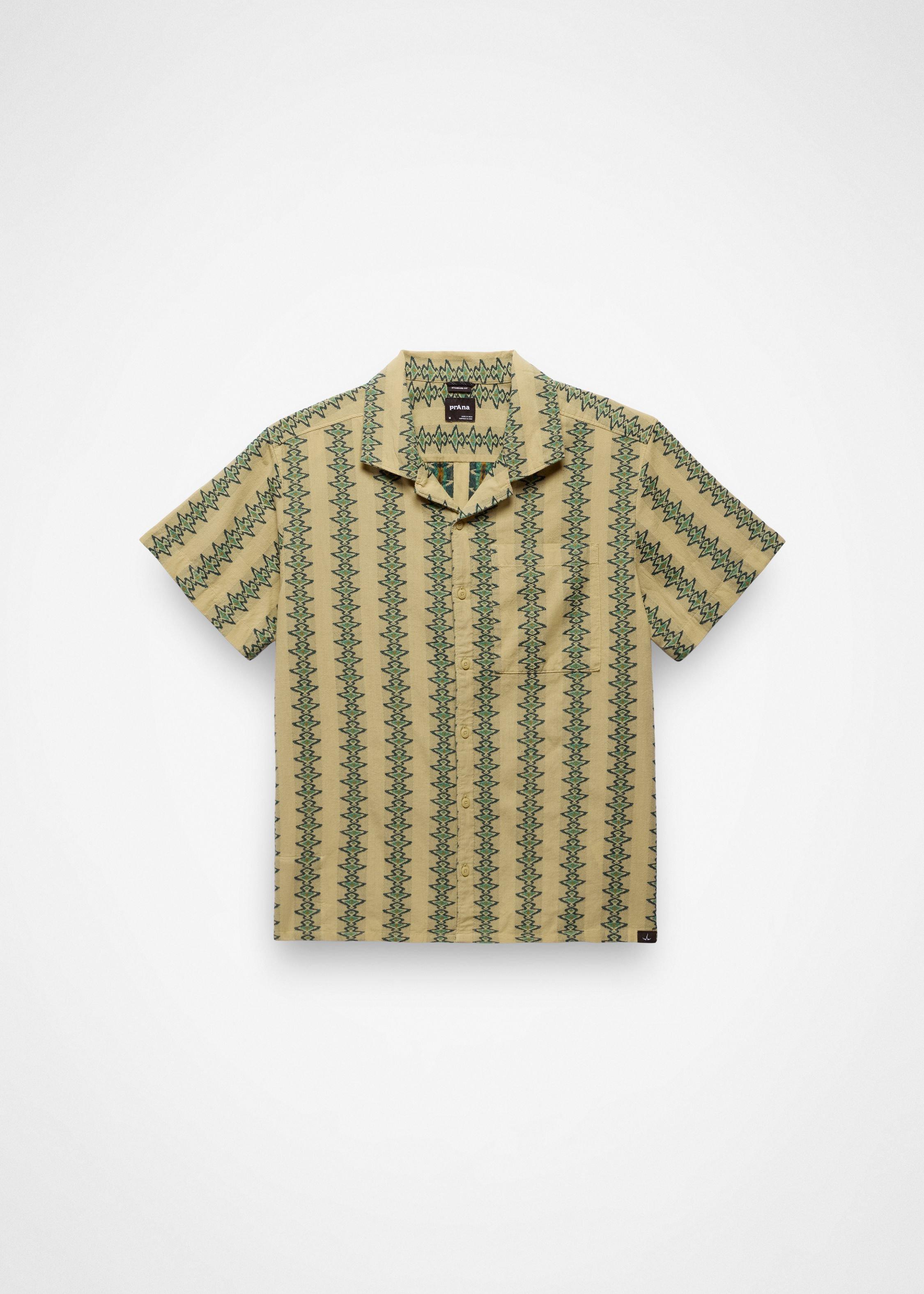 Gender Neutral prAna Mantra Light Heritage Shirt - Jackfruit