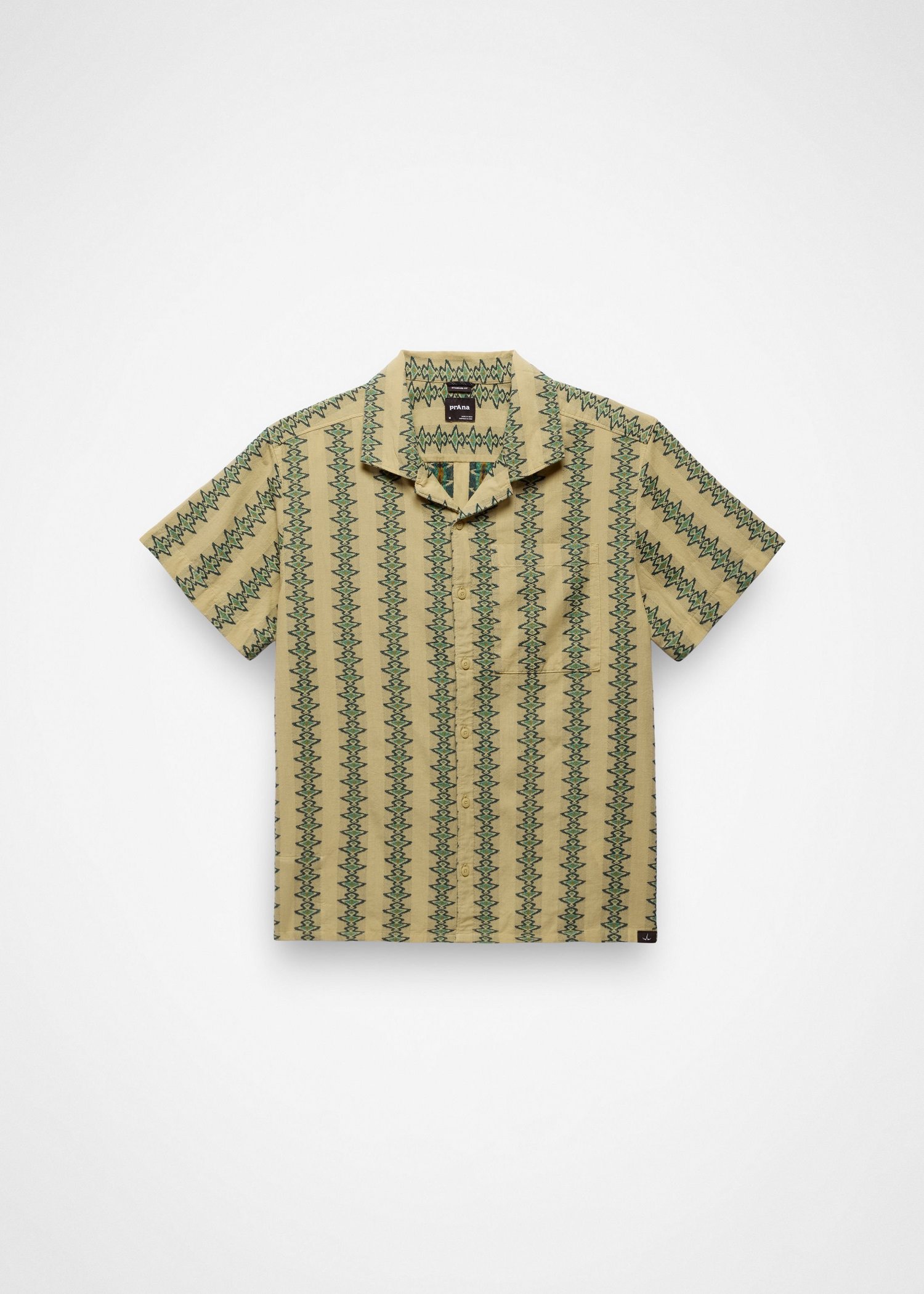Gender Neutral prAna Mantra Light Heritage Shirt - Jackfruit