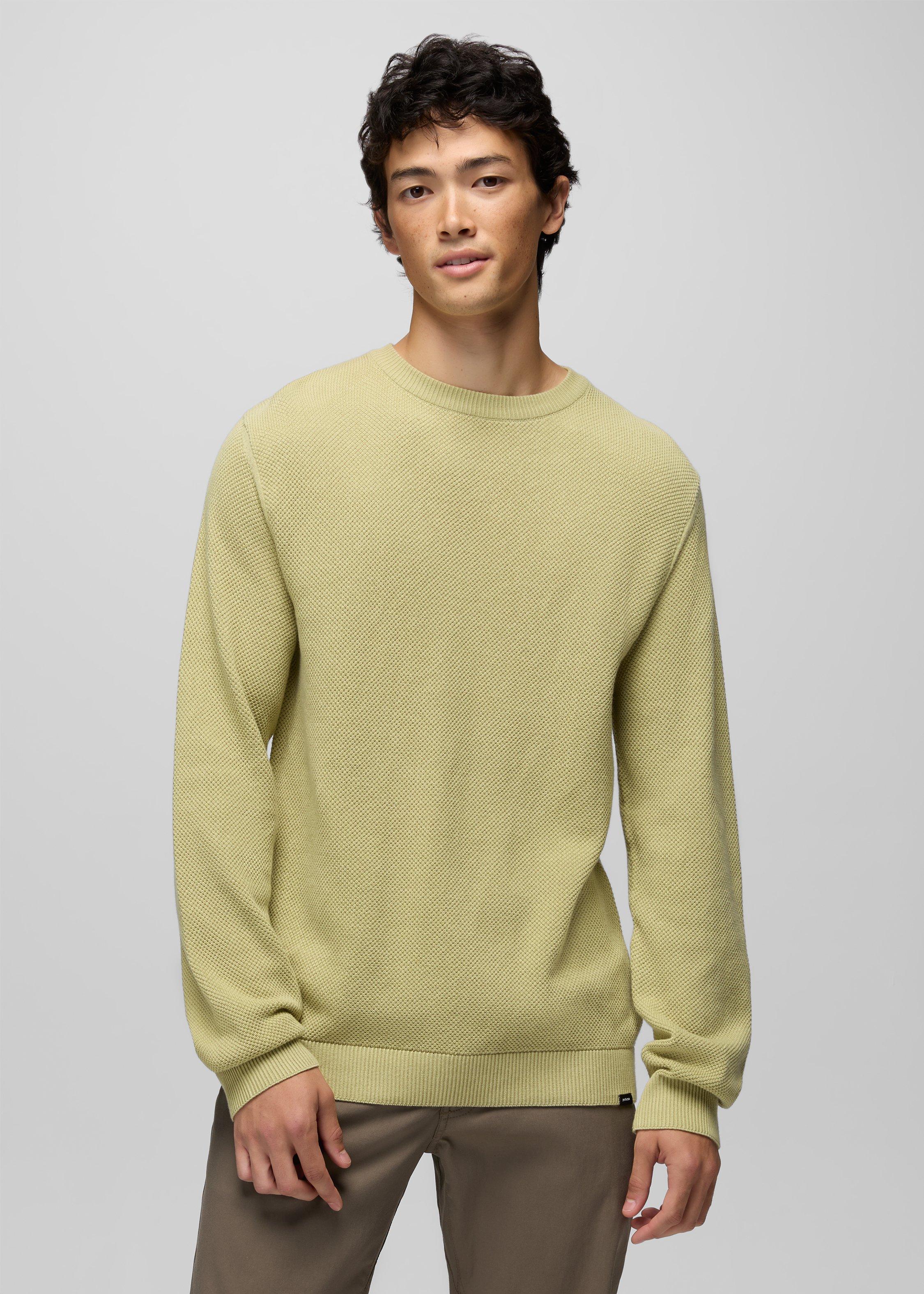 Mens prAna Palomarin Sweater - Jackfruit