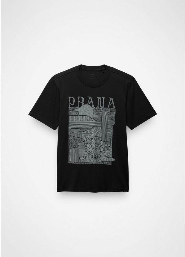 prAna Pathmade Graphic Tee, Color: Black, image 7