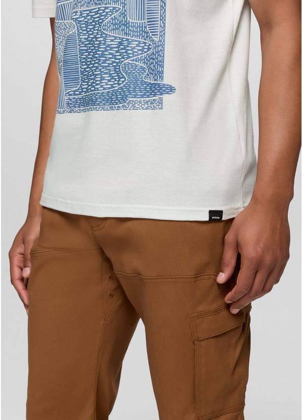 prAna Pathmade Graphic Tee, Color: Soft White, image 5