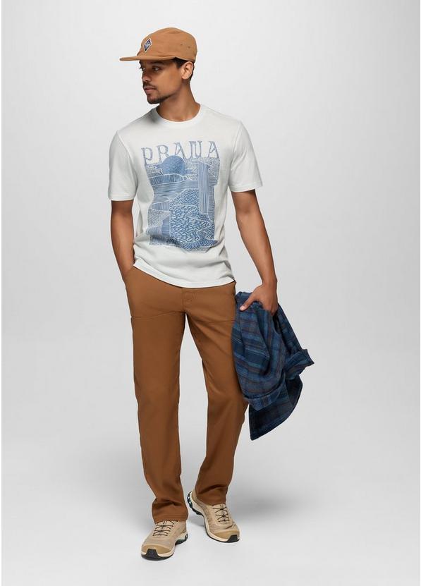 prAna Pathmade Graphic Tee, Color: Soft White, image 6