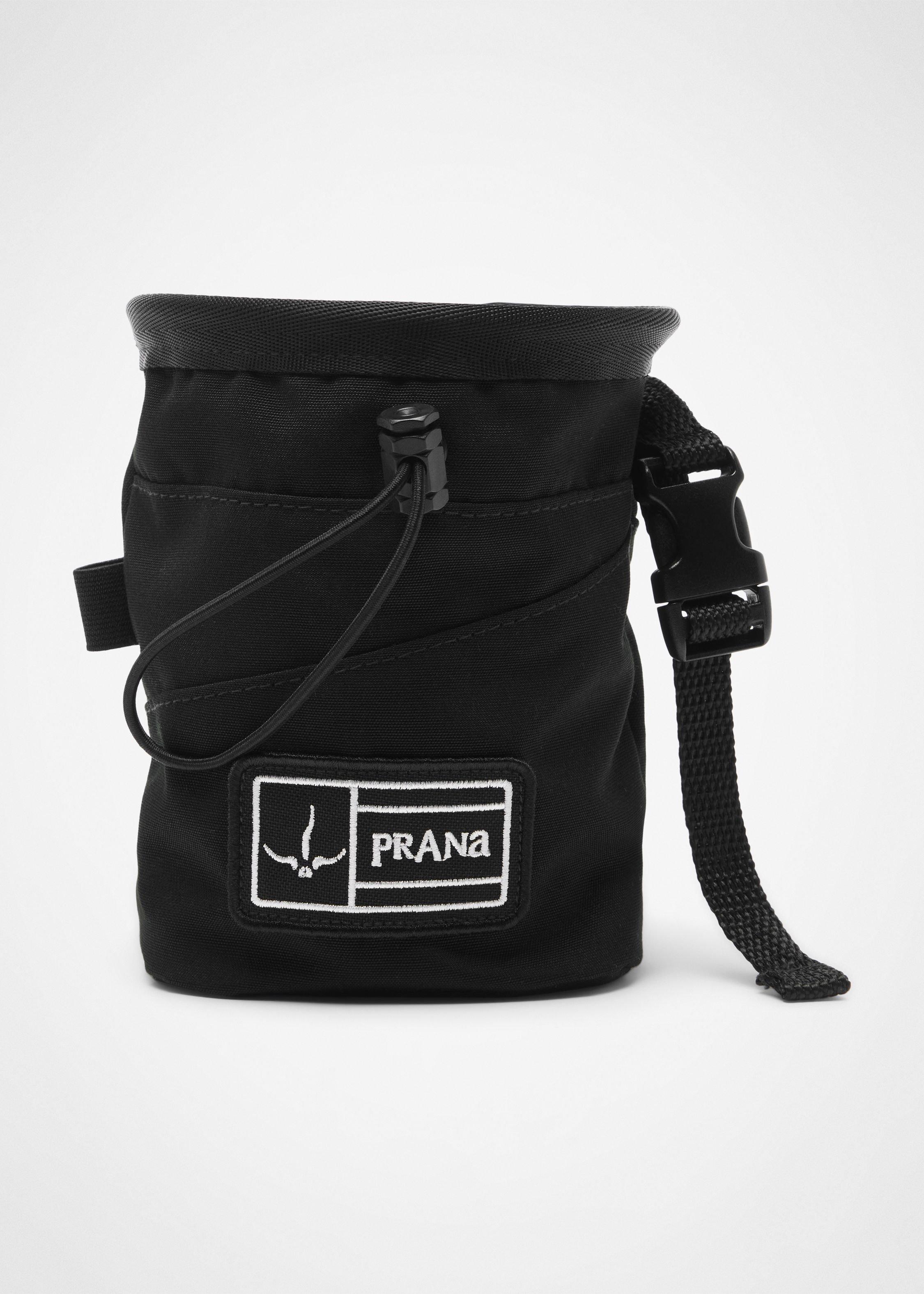 Gender Neutral prAna Canvas Chalk Bag - Solid Black