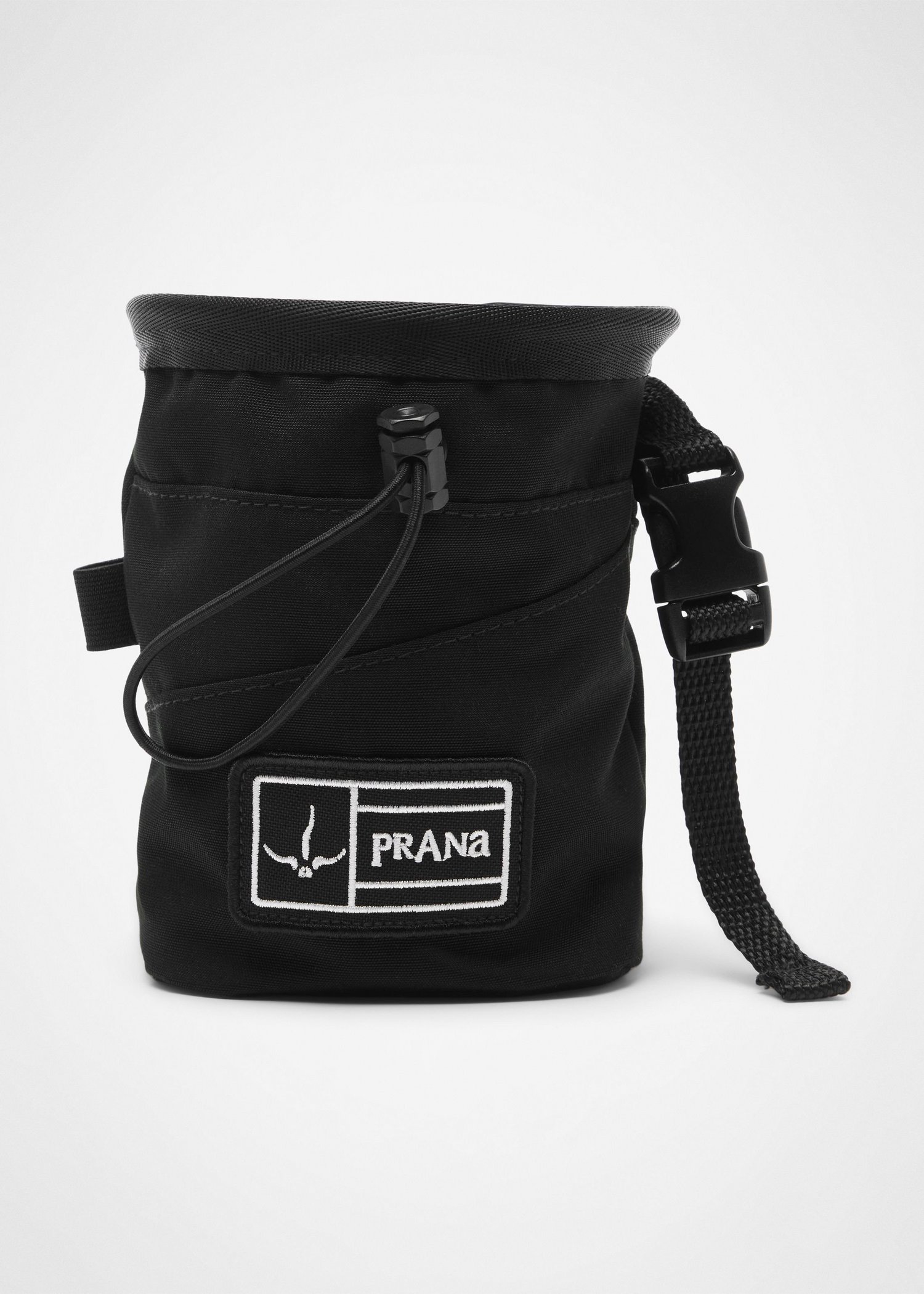 Gender Neutral prAna Canvas Chalk Bag - Solid Black