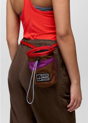 prAna Canvas Chalk Bag, Color: Sepia Colorblock, image 4