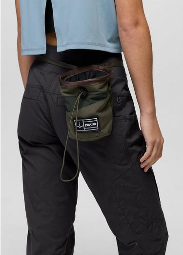 prAna Canvas Chalk Bag, Color: Moss Colorblock, image 12