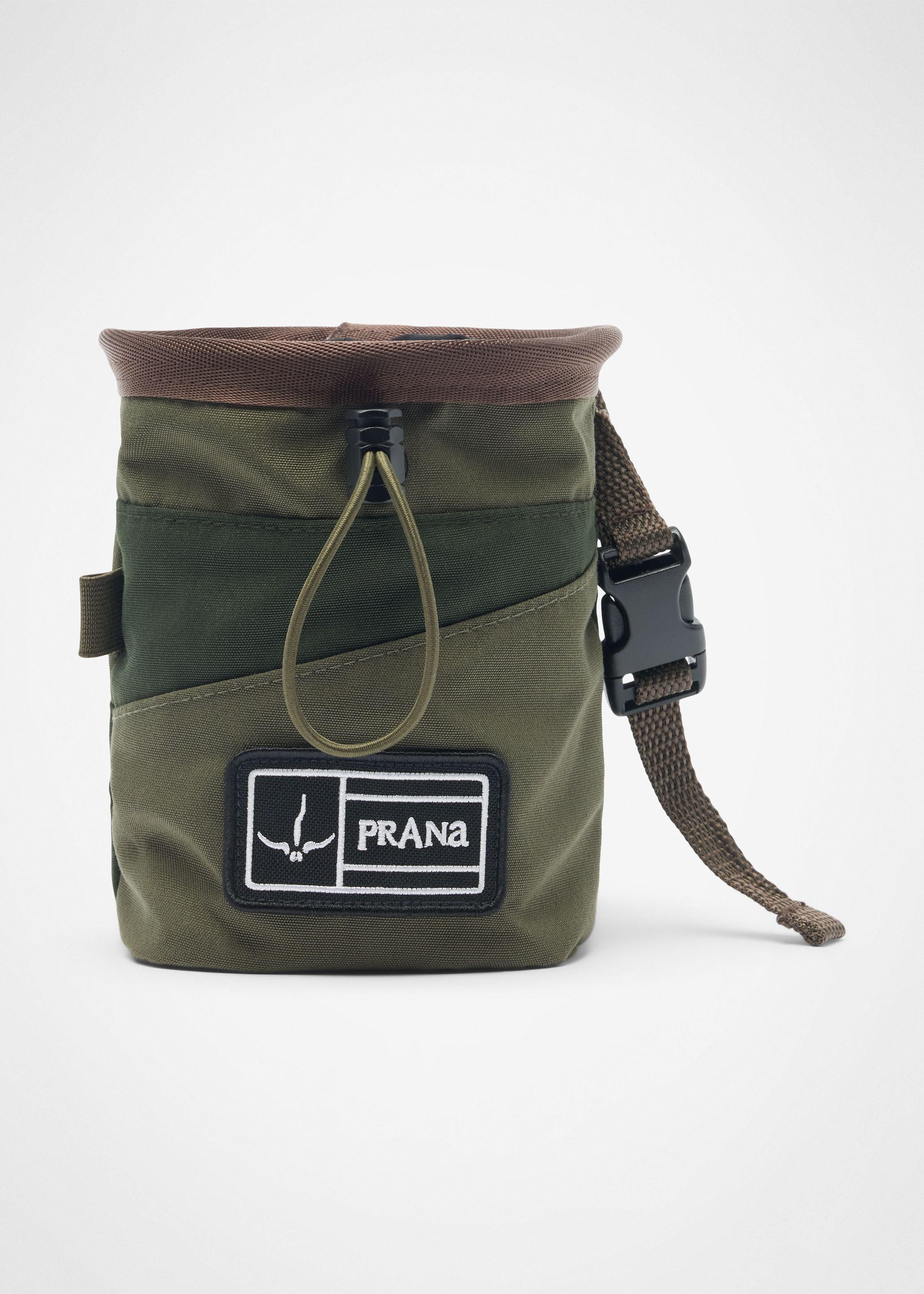 Gender Neutral prAna Canvas Chalk Bag - Moss Colorblock