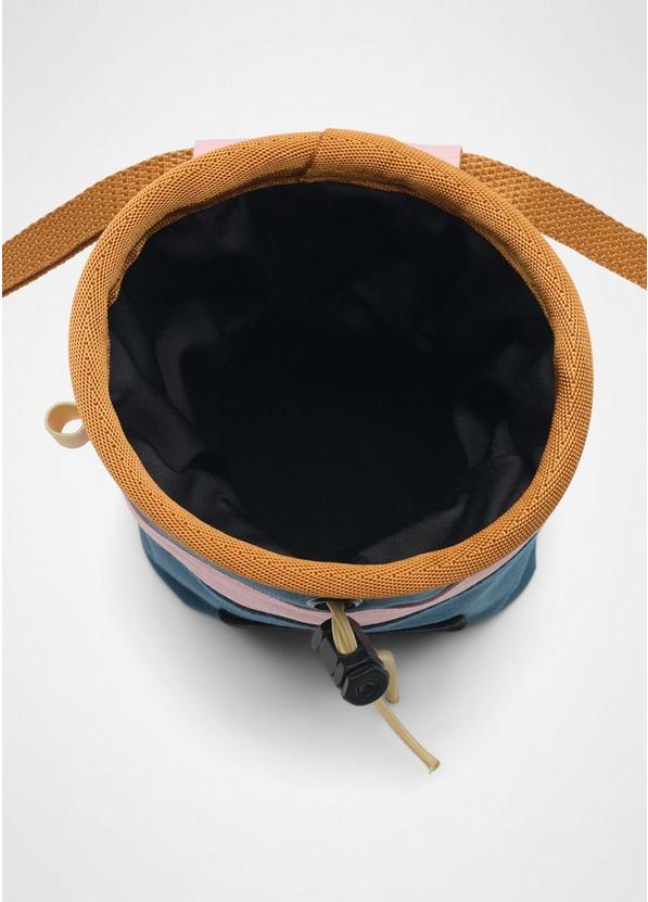 prAna Canvas Chalk Bag, Color: Grey Blue Colorblock, image 3