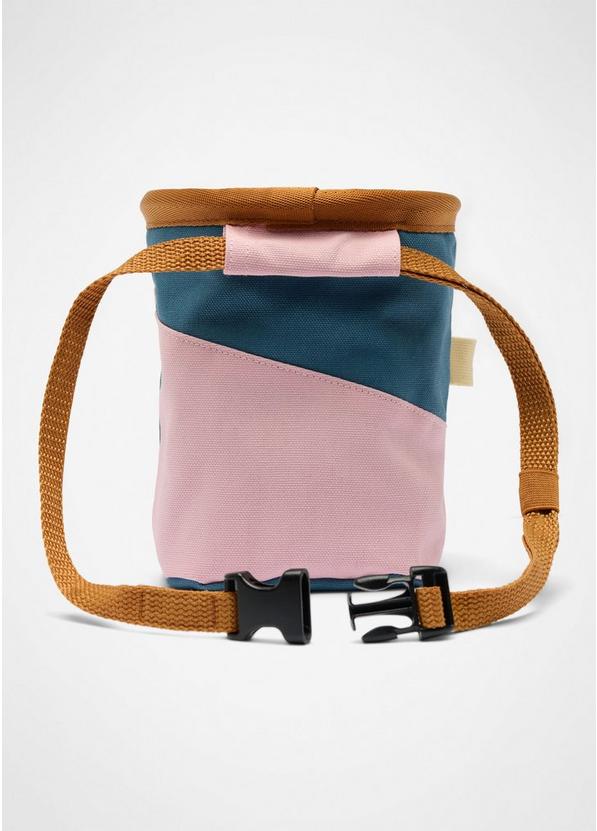 prAna Canvas Chalk Bag, Color: Grey Blue Colorblock, image 4
