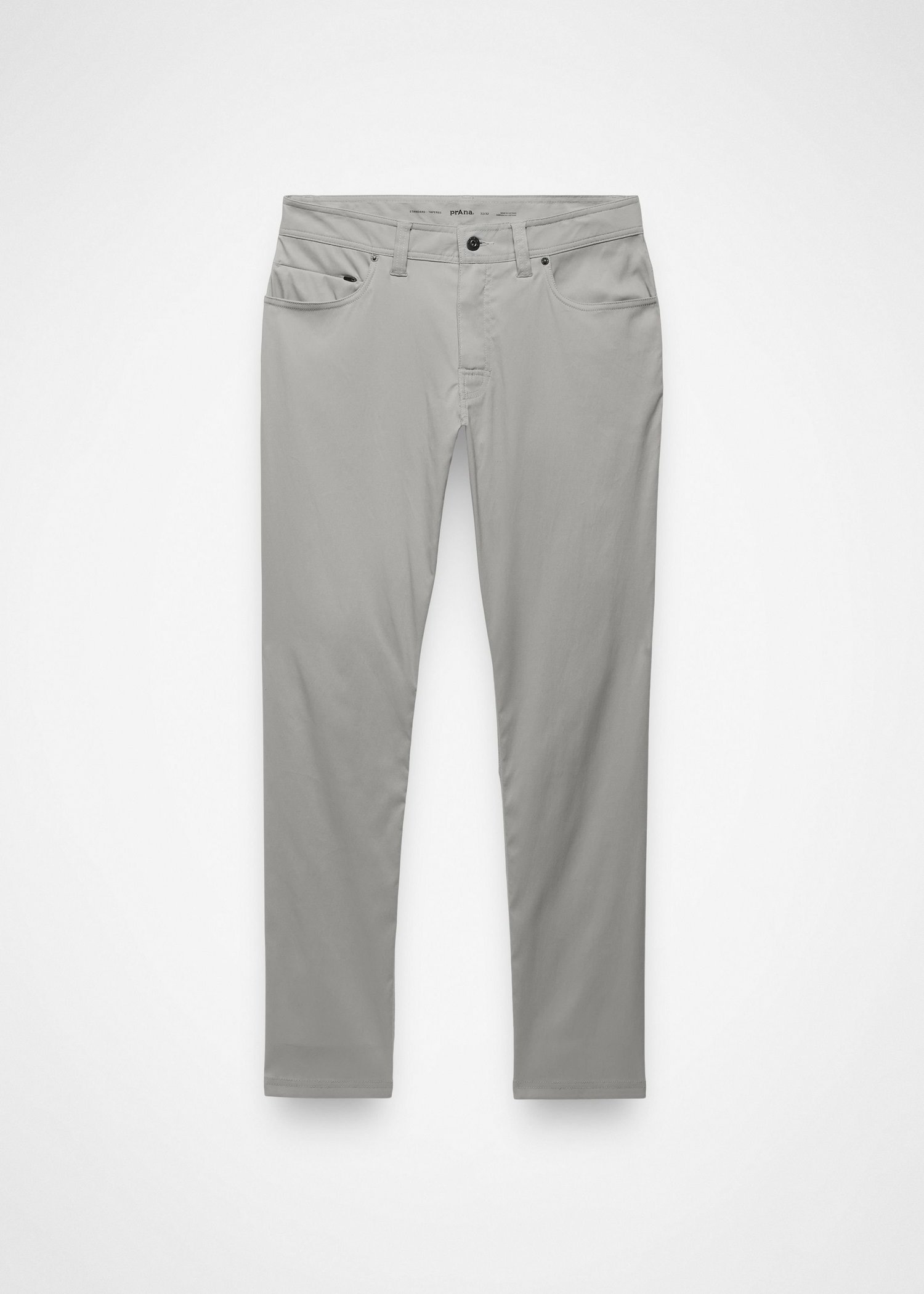 Mens prAna Stretch Zion™ 5 Pocket Standard Pant - Sterling
