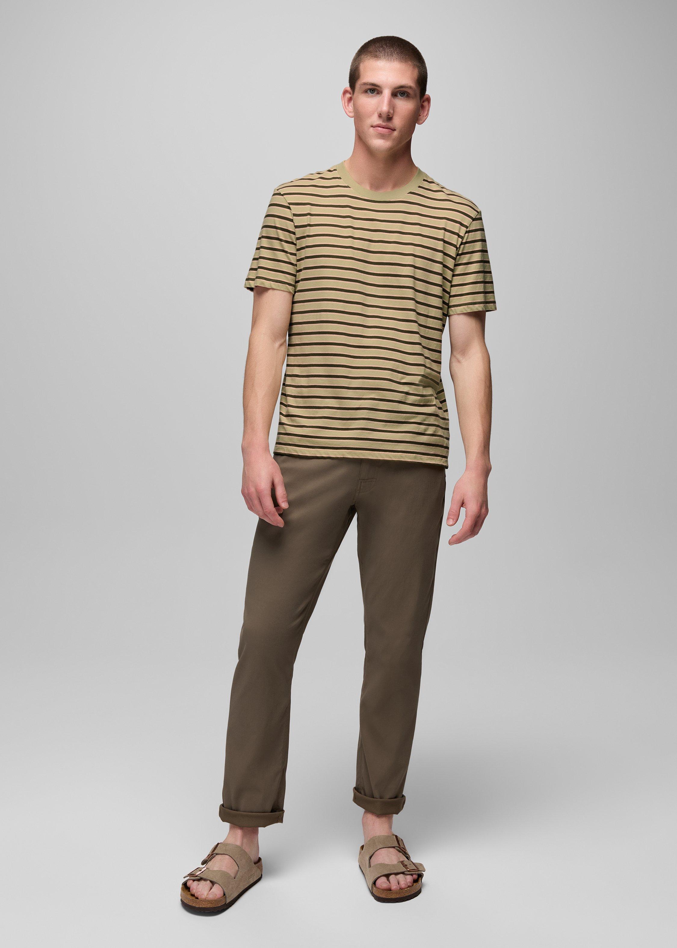 Mens prAna Stretch Zion&trade; 5 Pocket Standard Pant - Mud