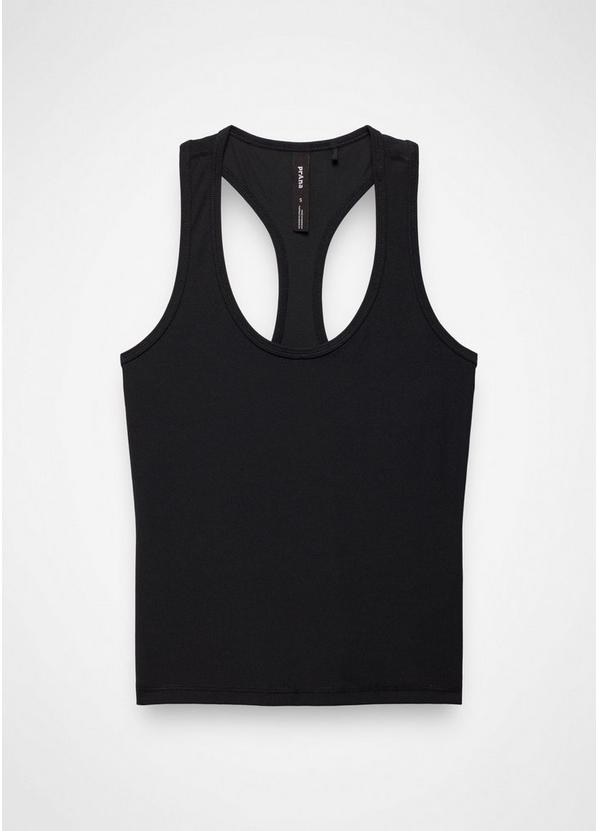 Pure Ascent Racerback Tank, Color: Black, image 6